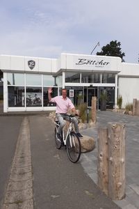 Besuch von All-in Bikes beim Hersteller Böttcher Radwelt für Qualitative Fahrräder